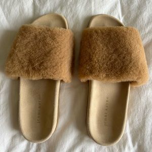 Jenni Kayne Shearling slide sandal